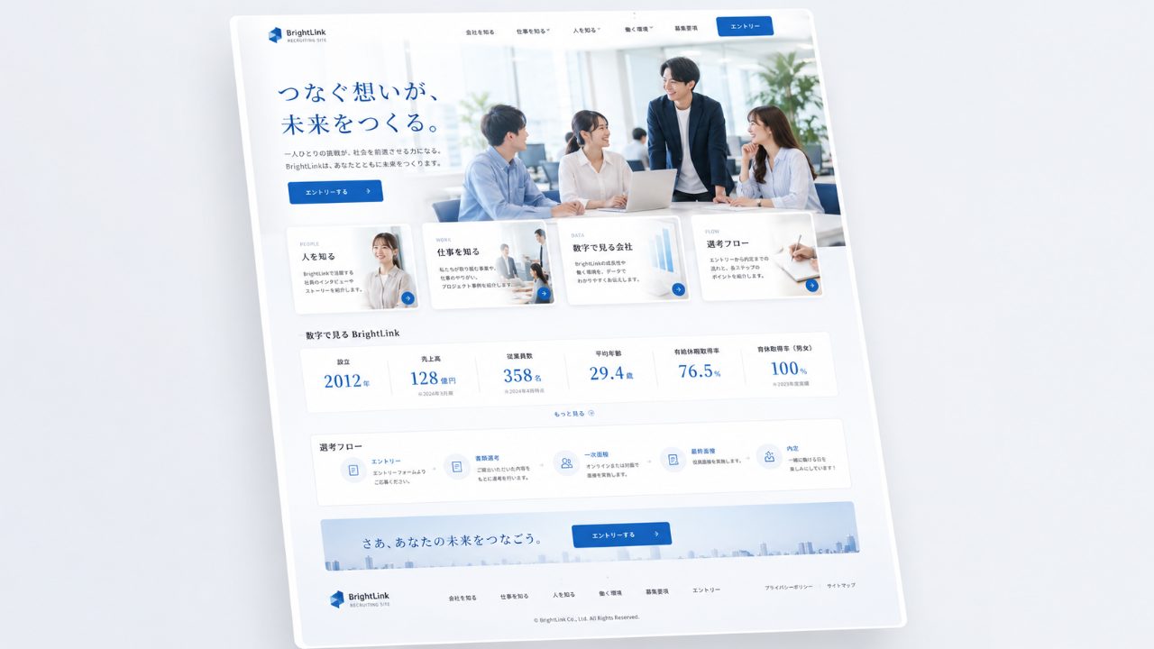 採用サイト・SNS連動